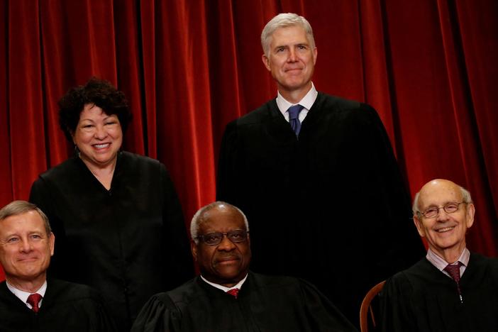 News Wrap: Justices Sotomayor, Gorsuch deny rift over masks