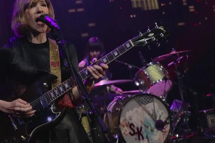 Go behind the scenes of Sleater-Kinney's Austin City Limits performance.