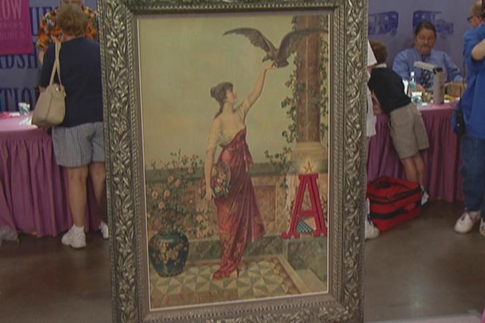 Appraisal: 1899 Anheuser-Busch Poster , from Vintage St. Louis.