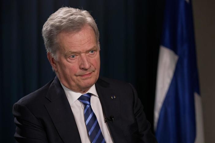 Finland’s President Sauli Niinistö joins the show.