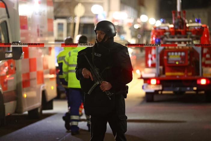 News Wrap: Germany reels from shooting rampage that killed nine
