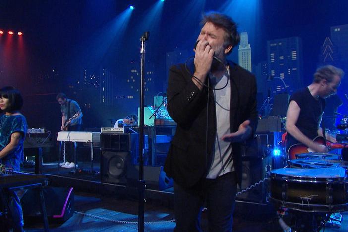 Go behind the scenes with LCD Soundsystem at Austin City Limits.