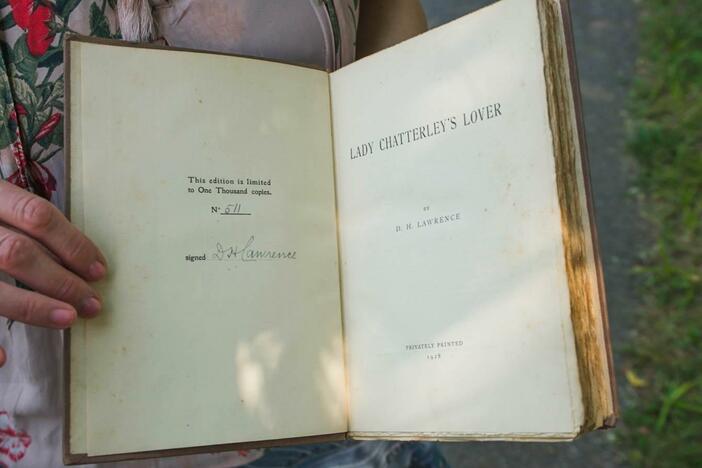 Appraisal: 1928 D.H. Lawrence-signed "Lady Chatterley's Lover" 1st Edition