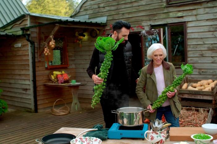 Mary makes a mission to convert Rylan to enjoying brussels sprouts.