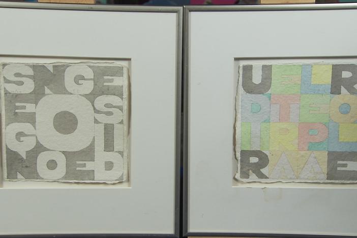 Appraisal: 1979 Alighiero Boetti "Nove Quadrati" Prints, in Harrisburg Hour 2.