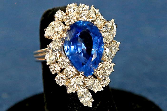 Appraisal: Cartier Sapphire & Diamond Ring, from Knoxville Hour 3.
