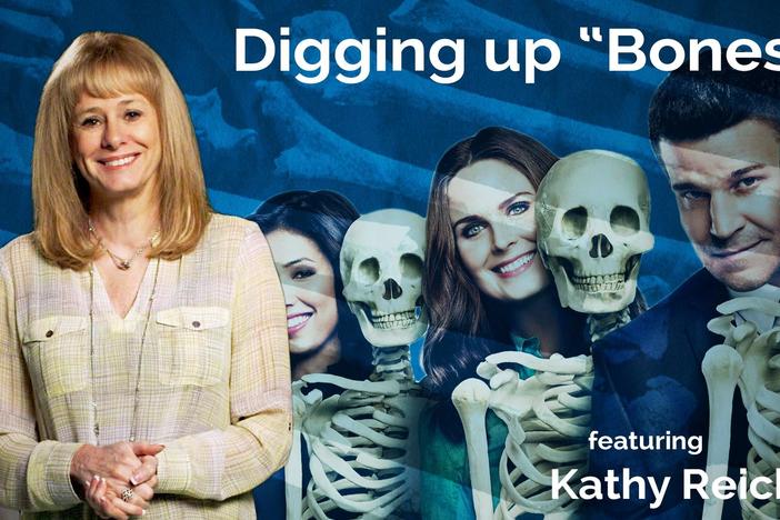 Kathy Reichs solves mysteries at work and creates mysteries in her novels and in "Bones".