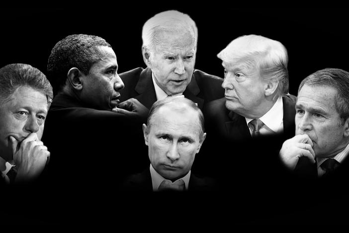 Vladimir Putin’s clashes with U.S. presidents as he’s tried to rebuild the Russian empire.