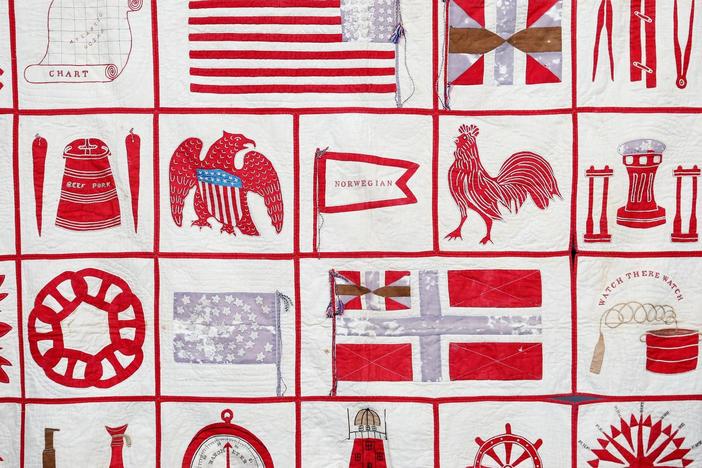 Appraisal: 1867 Nautical Quilt, from Boise Hour 2.