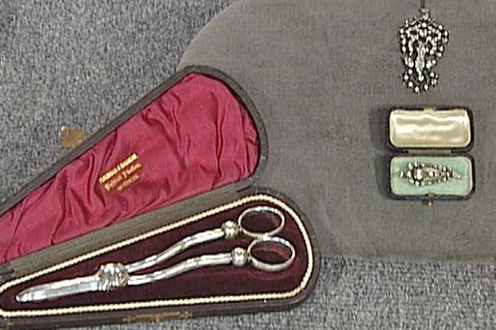 Appraisal: Brooch, Pendant, & Grape Shears, from Vintage Toronto.