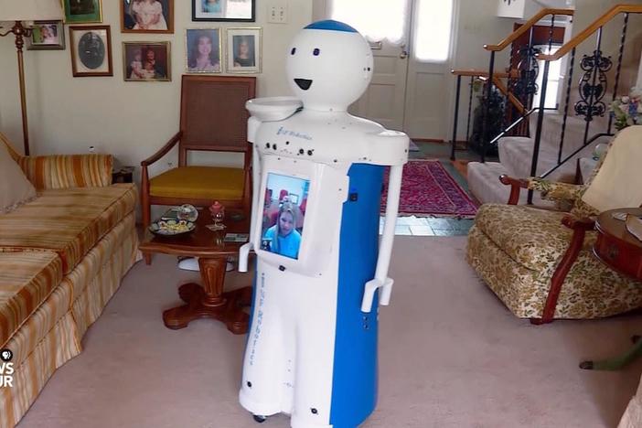 Meet a robot offering care and companionship to seniors