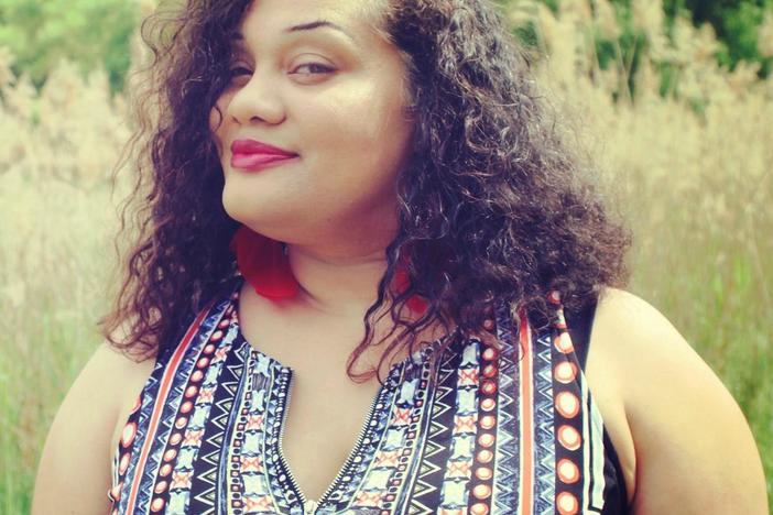 Singer, songwriter, poet & actor Khadijah Moon.