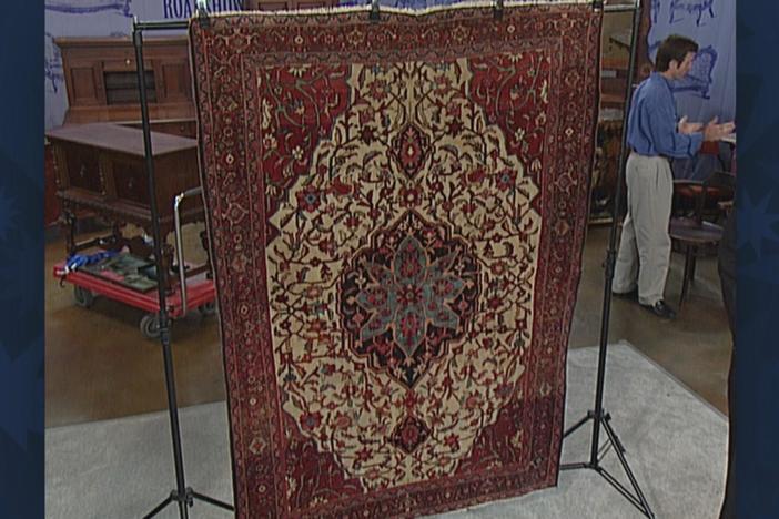 Appraisal: Sarouk Fereghan Rug, ca. 1890, from Vintage Tulsa.
