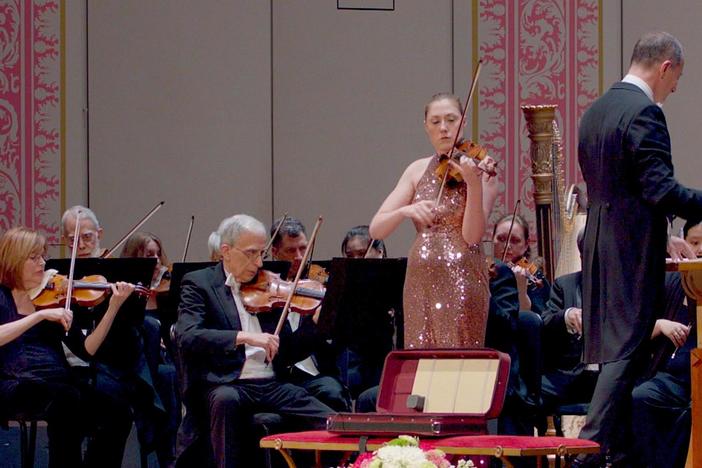 Why this Italian violin travels with its own security