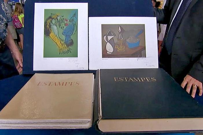 Appraisal: 1950 Portfolio Book of Prints, from Jacksonville Hour 1.