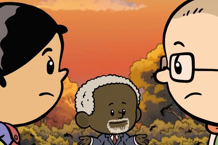 Kofi shows how compromising benefits all./The Herschels show how including others is more fun.