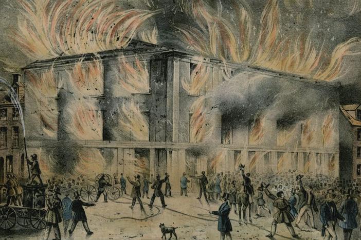 Abolitionists Theodore Weld and Angelina Grimke wed in a "scandalous" 1838 ceremony. 