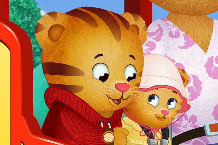 Daniel helps to take care of Margaret./Prince Wednesday and Jodi take care of a pet guinea pig.