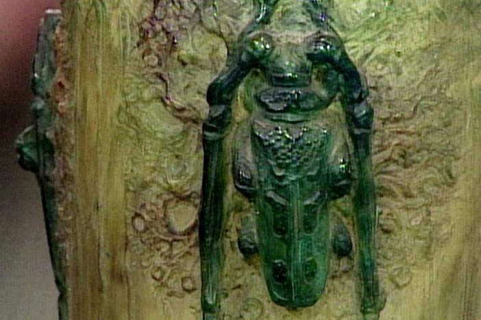 Appraisal: Décorchemont Glass, ca. 1920, from Vintage Pittsburgh