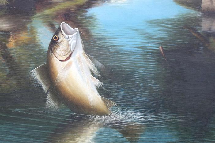 Appraisal: 1916 George Cope Painting, in Harrisburg Hour 3.