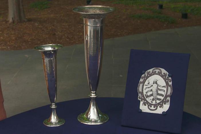 Appraisal: 1921 & 1923 Miss America Pageant Trophies