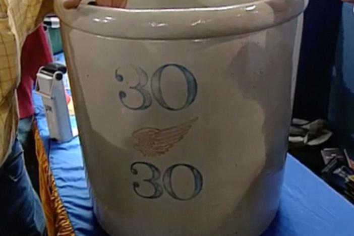 Appraisal: Red Wing Stoneware Crock, ca. 1900