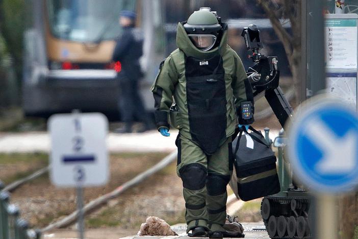 Belgian law enforcement conducted raids across Brussels.