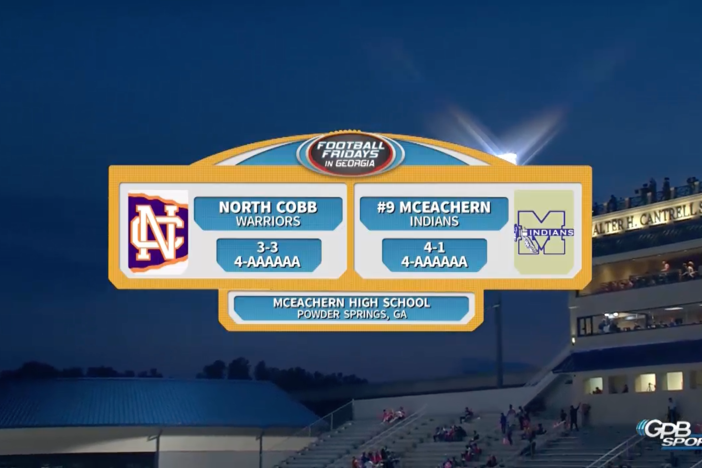 North Cobb Warriors v McEachern Indians (10/9/15) @ McEachern H.S. Powder Springs, GA