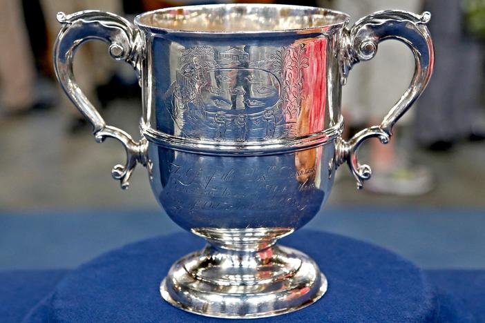 Appraisal: Jamaican Silver Presentation Cup, ca. 1740, from Richmond Hour 3.