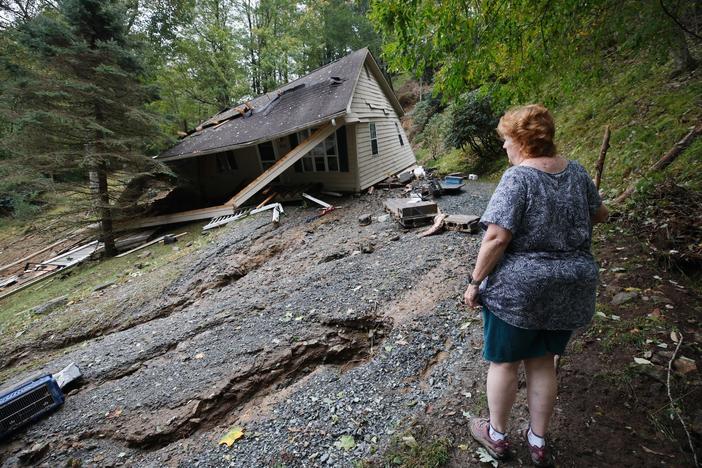 Deadly floods submerge North Carolina roads and towns in the wake of Helene
