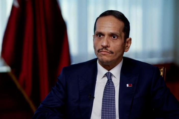 Qatari Prime Minister Al-Thani discusses mediating the U.S.-Iran prisoner deal.