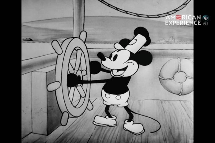 "Steamboat Willie" blows audiences away with its use of sound. Airs 9/14 & 9/15 on PBS.