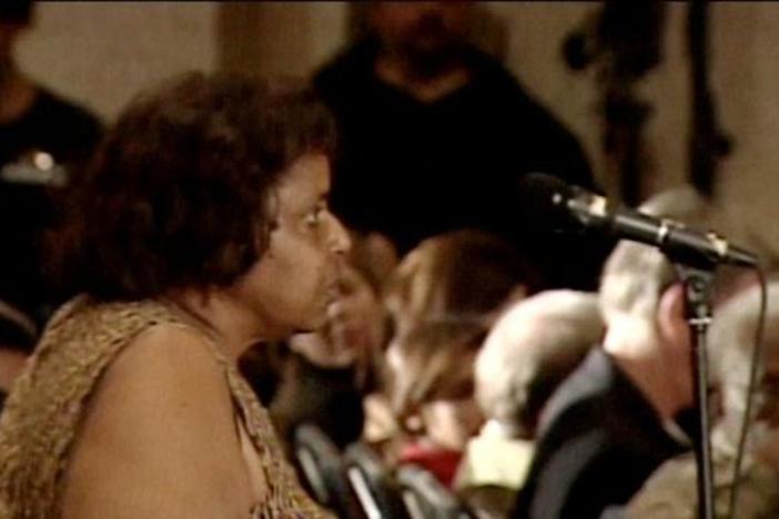 Carolyn remembers addressing a committee after Hurricane Katrina