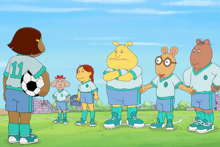 Looks like the Lakewood Elementary soccer team has a new captain!