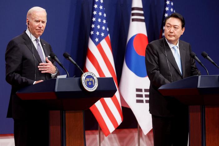 Biden aims to bolster America's influence in Asia to counter China, North Korea