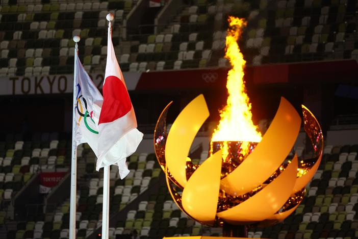 Quiet Olympics opening ceremony sees loud public protest over virus concerns
