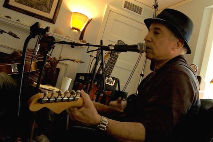 Legendary singer/songwriter Paul Simon talks about his interest in God and spirituality.