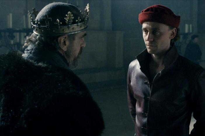 Henry IV lectures his son, Prince Hal, on his poor and unprincelike conduct.