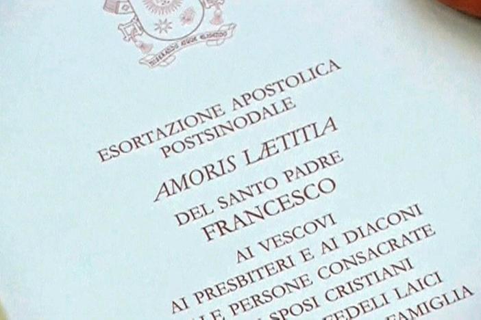 A new papal exhortation called “The Joy of Love” tries to see the grace in people’s lives.
