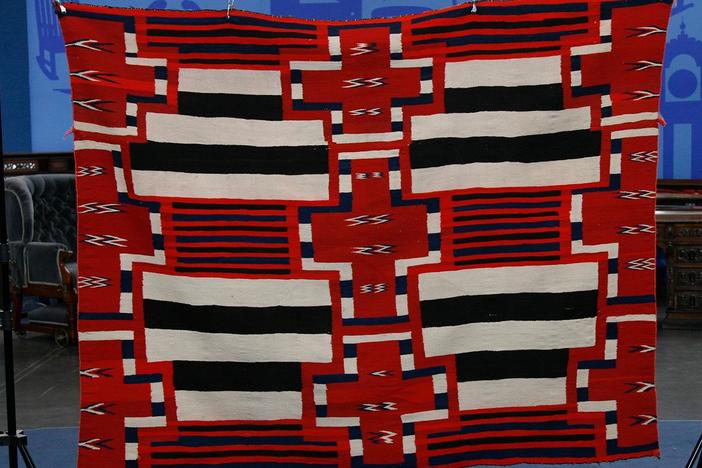 Appraisal: Navajo Chief's Blanket, ca. 1875