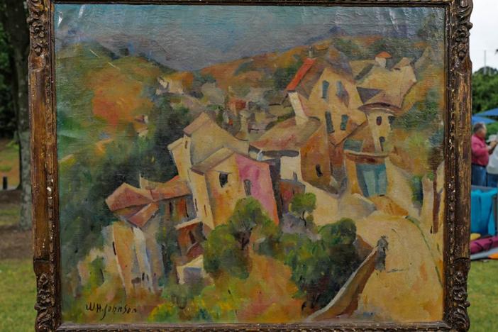 Appraisal: William H. Johnson Oil, ca. 1928