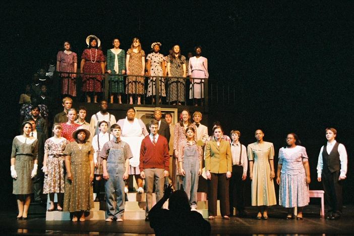 Our Mockingbird tells of the experiences of black and white teens collaborating on a play.