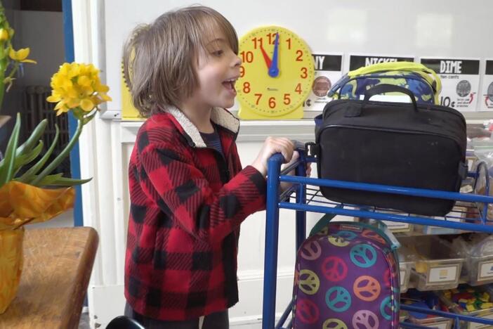 Kids share their important classroom jobs, like hallway monitor, gardener, and messenger.