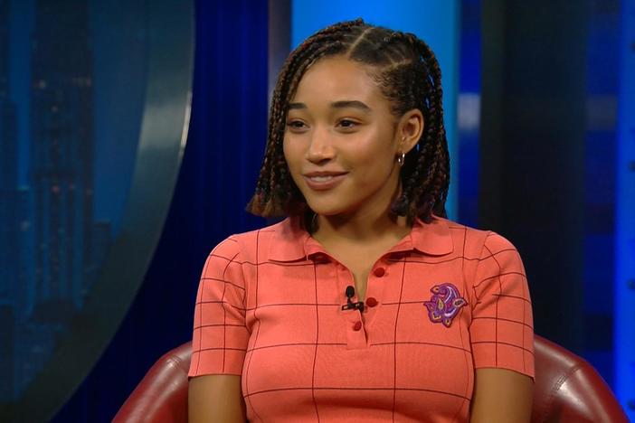 Alicia Menendez sits down with Amandla Stenberg, star of the new movie “The Hate U Give.”