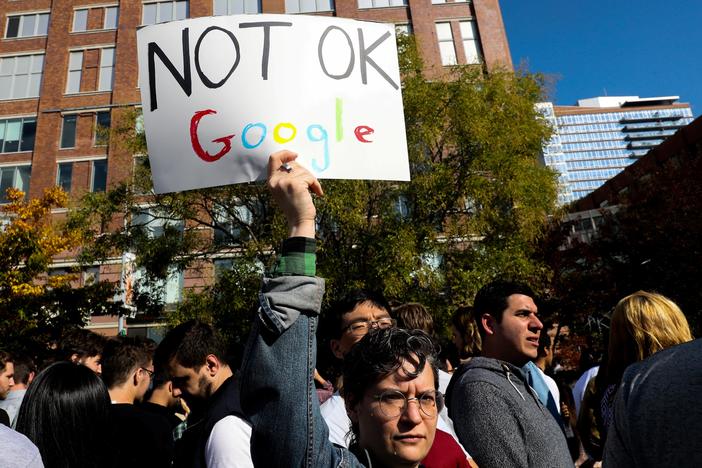 Across the globe, Google employees walk out to protest sexual misconduct, inequity