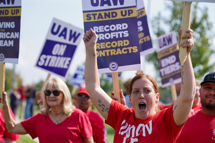 Auto workers expand strike nationwide: ‘We’ll take as long as we have to’