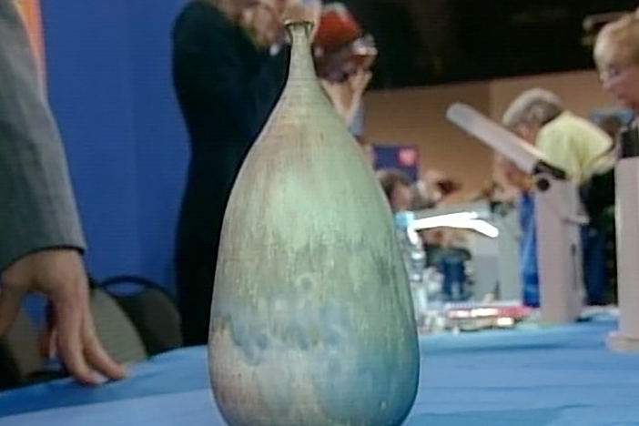 Appraisal: 1962 Rose Cabat "Feelie" Vase, in Vintage Omaha.