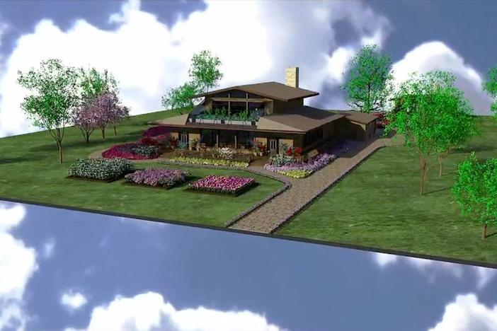Herman Wallace describes the dream house he "built" with Jackie Sumell.