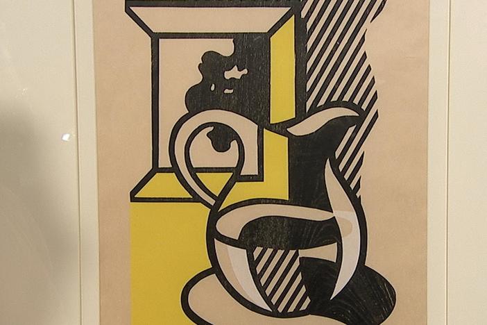 Appraisal: 1981 Roy Lichtenstein "Picture & Pitcher" Woodcut Print.