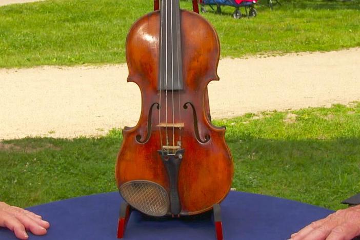 Appraisal: François Breton Violin, ca. 1830